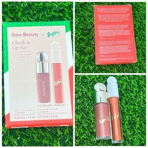 Rare Beauty x Tajin Cheek & Lip Set Chamoy Liquid Blush Clasico Lip Gloss Duo